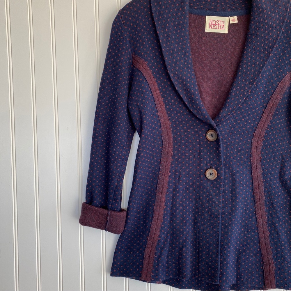 Anthropologie Rosie Neira knit jacket SIZE SMALL